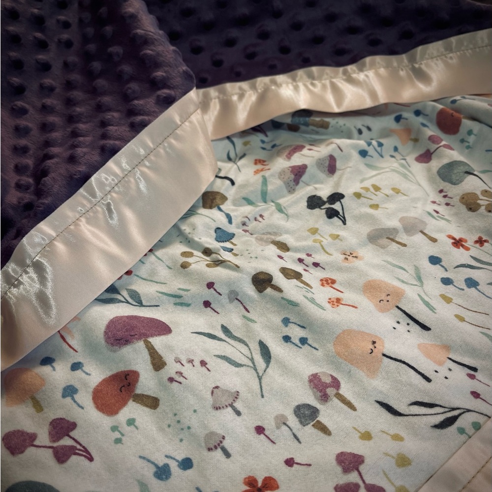 NEW Mushroom baby blanket